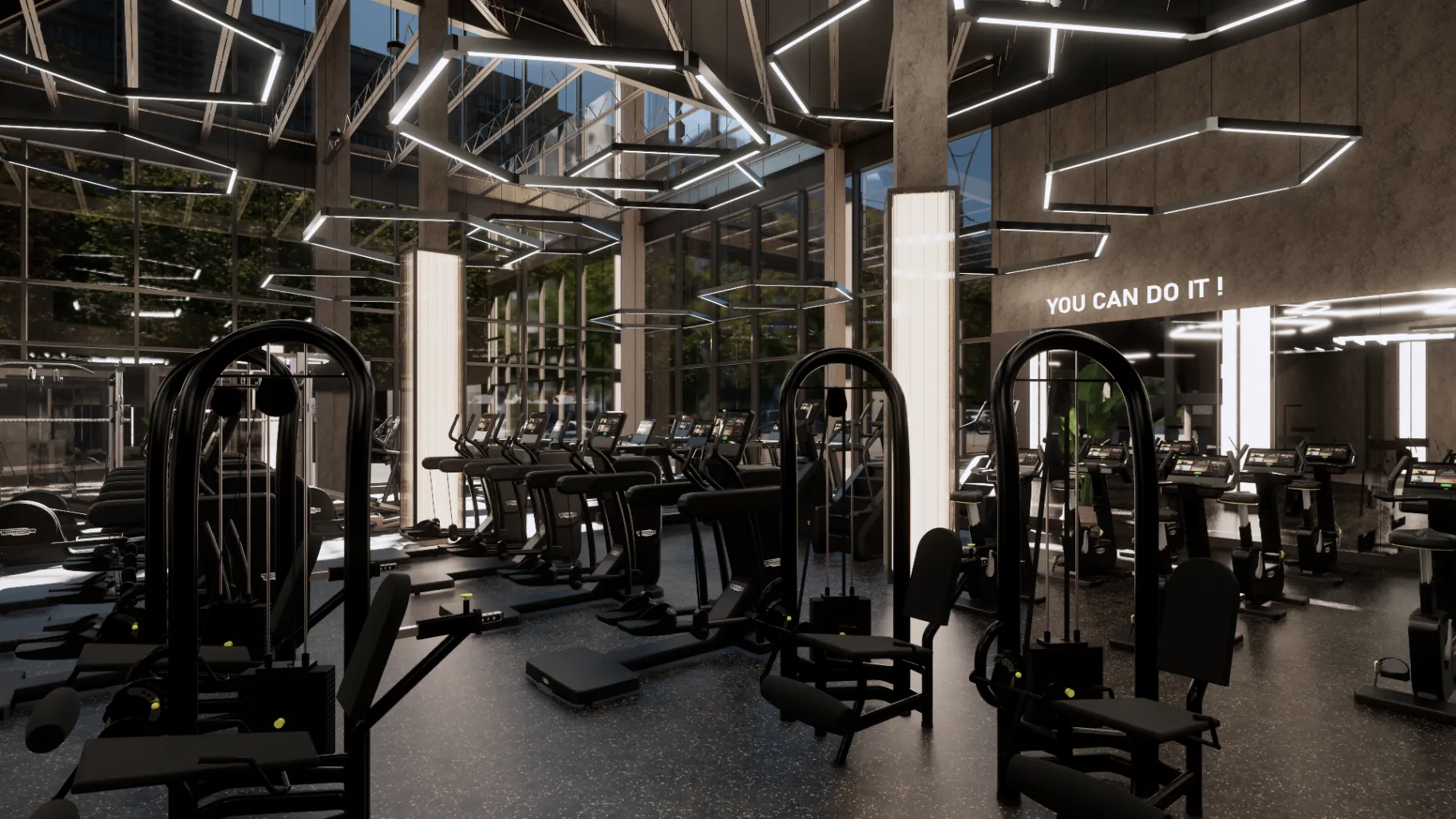 Cardio Premium — Woodway · LifeFitness · Atlantis Cité