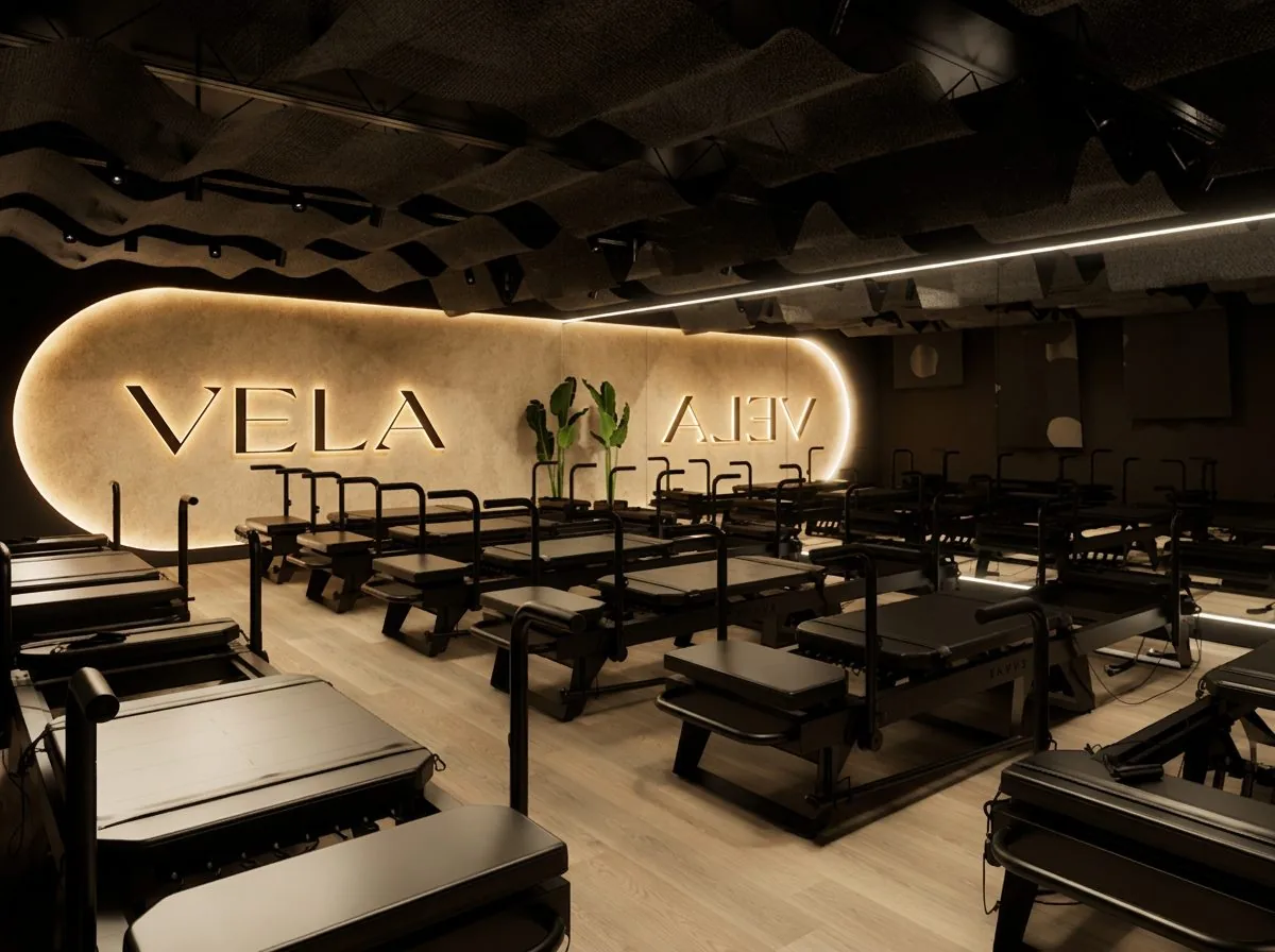 Studio Megaformer — 2e étage · Studio VELA · Atlantis Cité